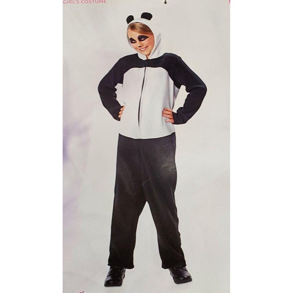 Seasons Panda Costume Size S(4-6) Black/White